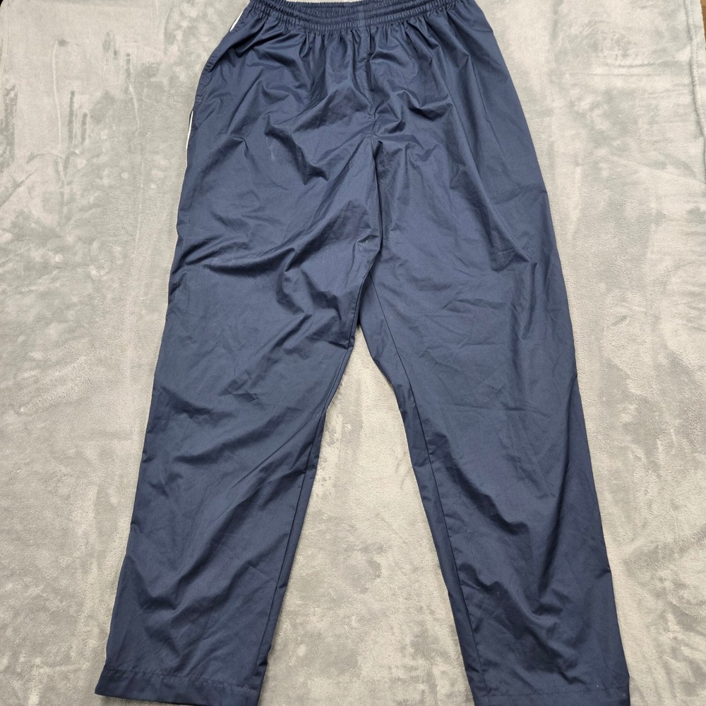 Nike Golf Clima-Fit Track Pants Navy Blue White Stripe XL Mens Athletic Trousers